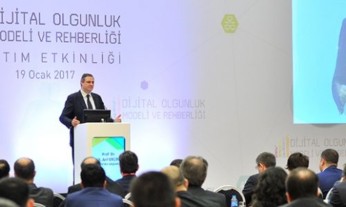 Dijital Olgunluk Modeli ve Rehberliği Projesi Tanıtım Etkinliği Gerçekleştirildi