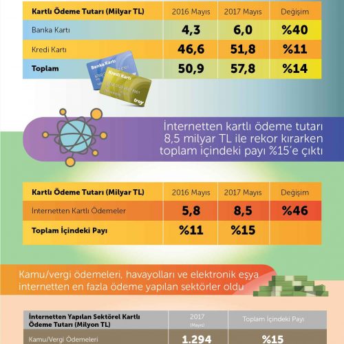 İnternetten Yapılan Kartlı Ödemeler Rekor Kırdı