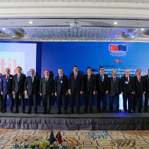 Yolsuzluğun Önlenmesi ve Etiğin Teşviki için Teknik Destek Projesi Konferansı