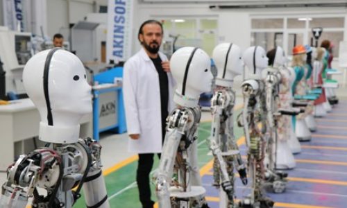 Türkiye’nin İlk İnsansı Robot Fabrikası Üretimine Başladı