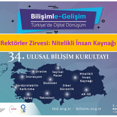 TBD Bilişim 2017- 34. Ulusal Bilişim Kurultayına Bekliyoruz!