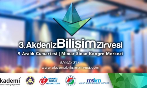 3. Akdeniz Bilişim Zirvesi Bu Yıl 9 Aralık’ta!