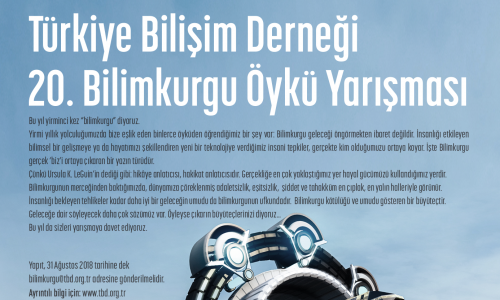 TBD 20.Bilimkurgu Öykü Yarışması Başlıyor!