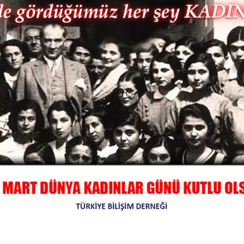 8 Mart Dünya Kadınlar Günü Kutlu Olsun