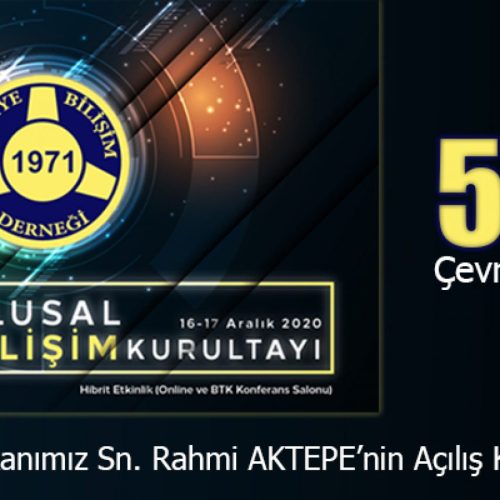 TBD 37. Ulusal Bilişim Kurultayı Açılış Konuşmaları