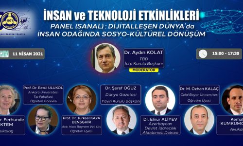 İnsan ve Teknoloji Etkinlikleri: Dijitalleşen Dünya’da İnsan Odağında Sosyo-Kültürel Dönüşüm