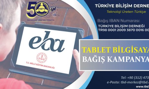 Tablet Bilgisayar Bağış Kampanyası