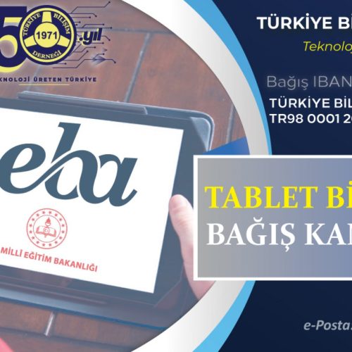 Tablet Bilgisayar Bağış Kampanyası