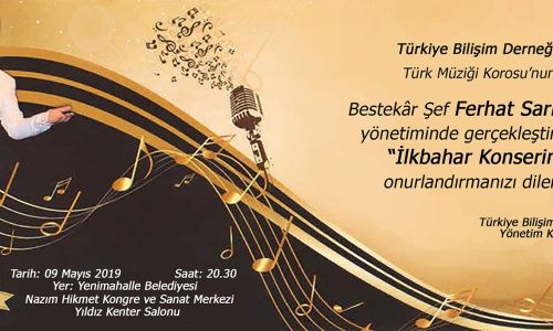 TBD Türk Müziği Korosunun İlkbahar Konseri